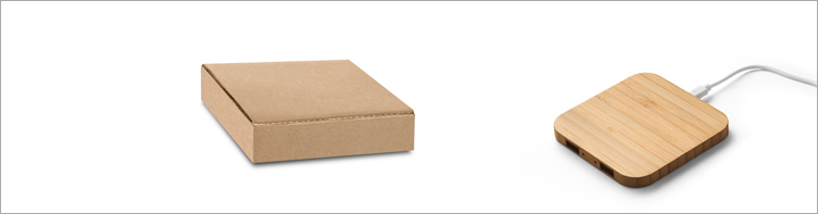  Kabelloses Bambus-Ladegerät Power